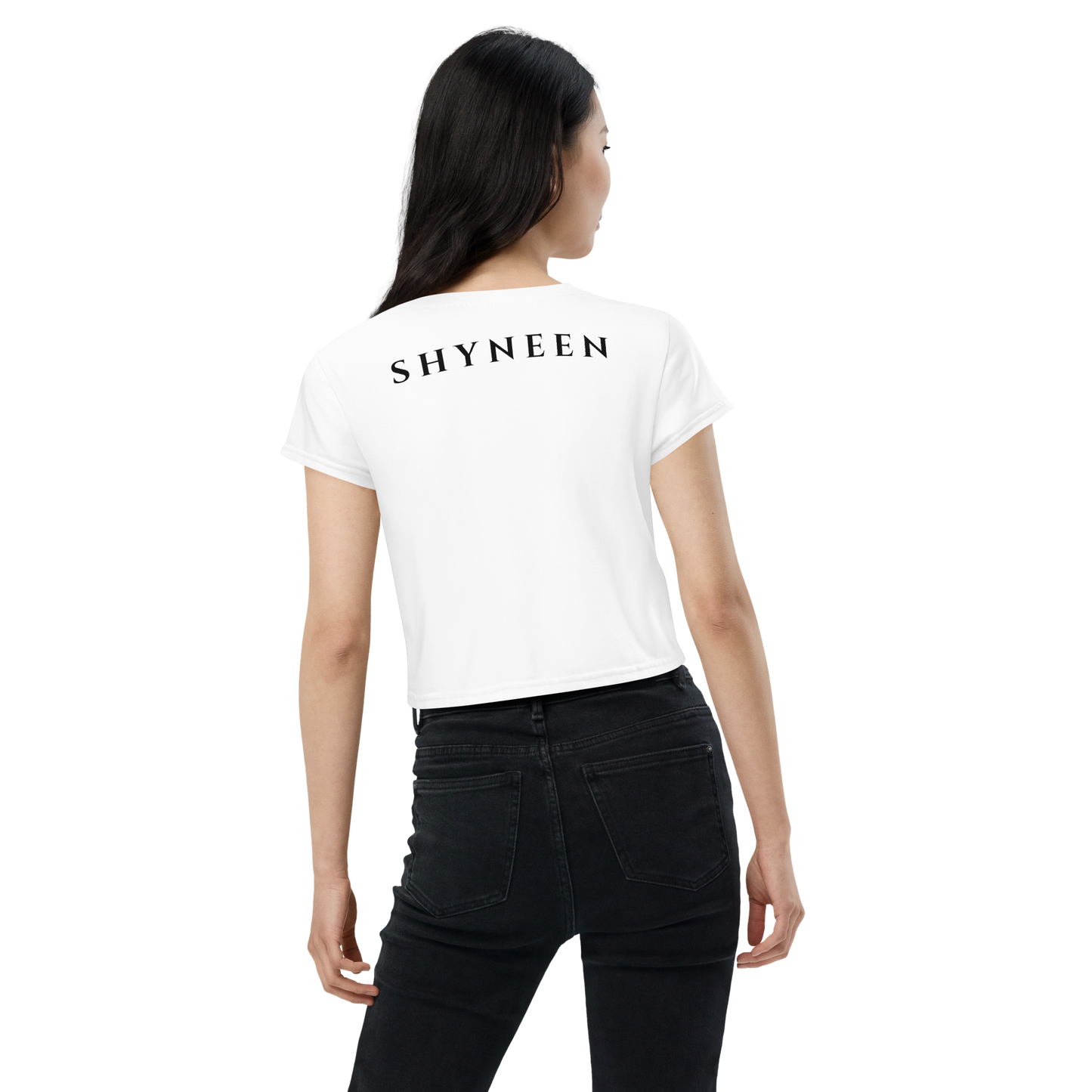 CLASSIC ANAGRAM LOGO CROPPED TOP