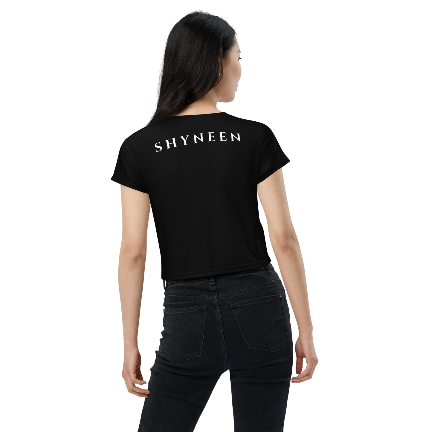 CLASSIC ANAGRAM LOGO CROPPED TOP