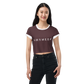 CLASSIC REVERSED LOGO CROPPED TOP