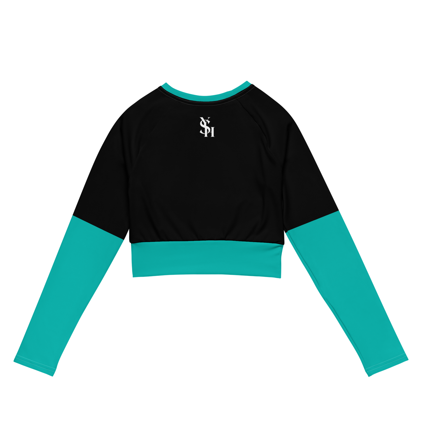 LOGO LONG SLEEVED CROP TOP