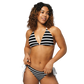 SHYNEEN B&W STRIPES STRING BIKINI