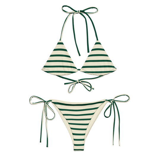 SHYNEEN STRIPES STRING BIKINI