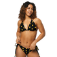 SHYNEEN YELLOW DOTS STRING BIKINI