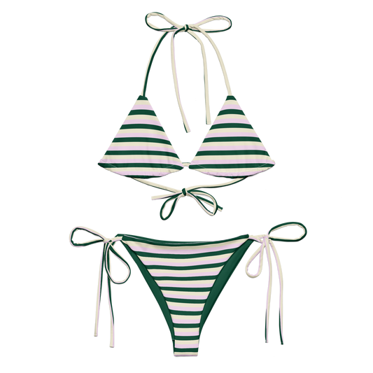 SHYNEEN STRIPES STRING BIKINI