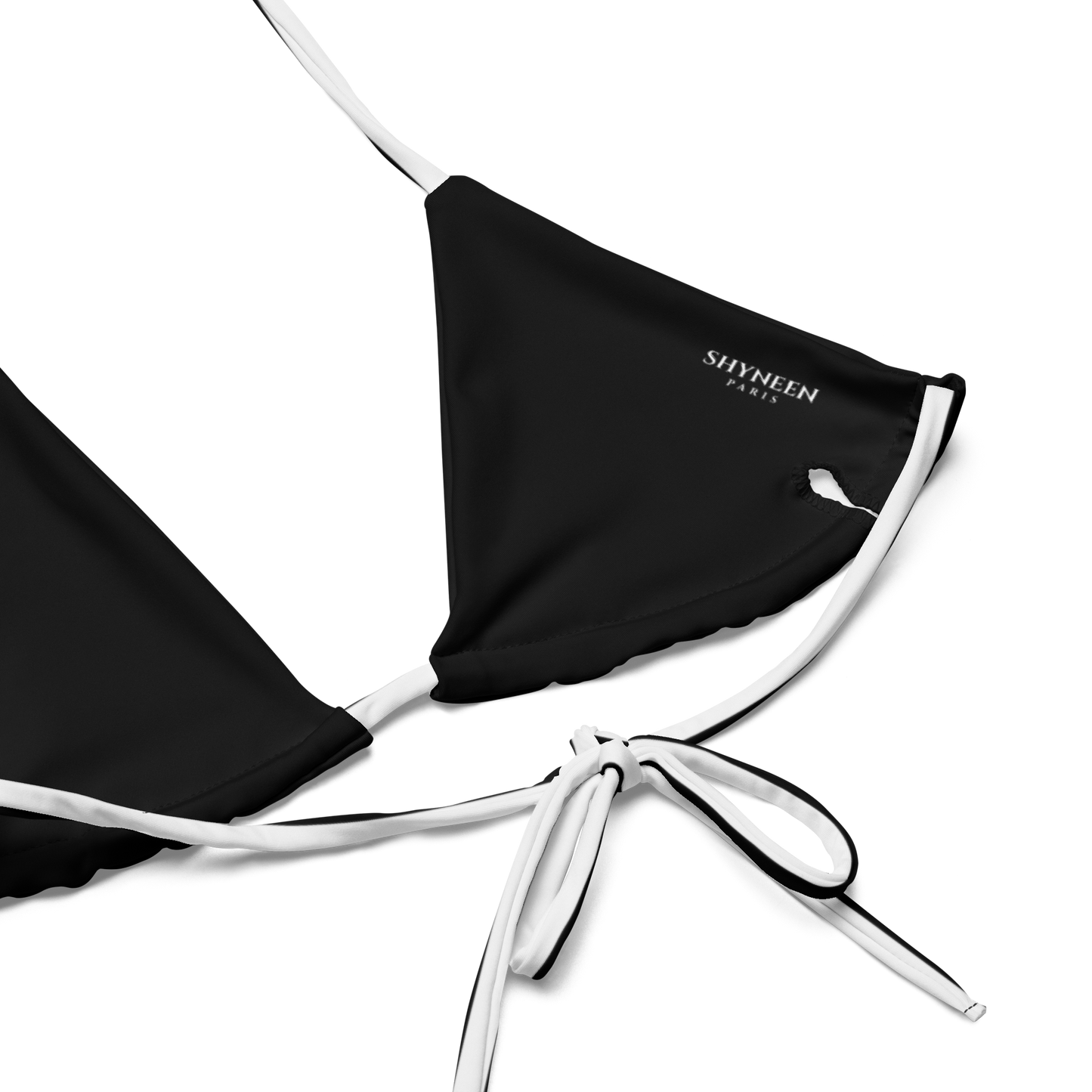 SHYNEEN B&W STRIPES STRING BIKINI