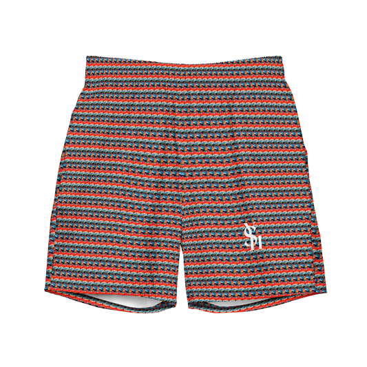 SHYNEEN LAVA TOMATO SWIMSHORT