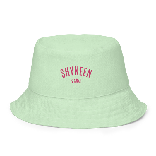 DUO SHYNEEN PARIS GREEN & PINK HAT