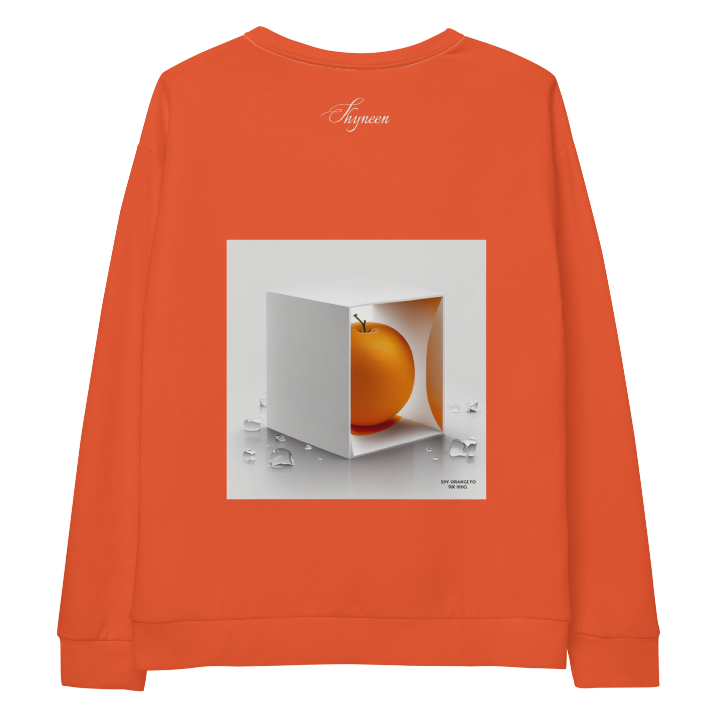 SHY ORANGE SWEATSHIRT