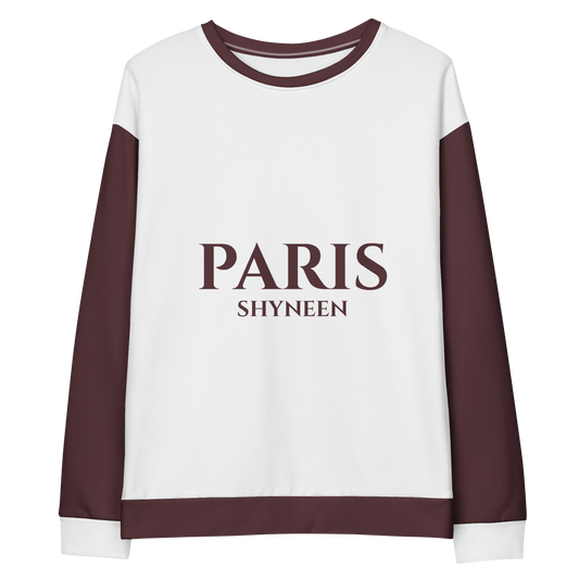 SHYNEEN PARIS TWO WAY SWEATSHIRT