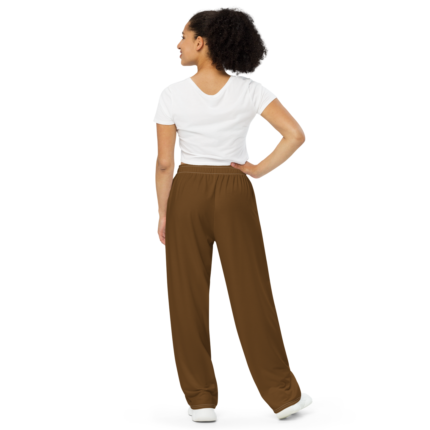 BROWN CLASSIC TRACK PANTS