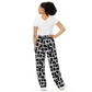 SIGNATURE SHYNEEN LABYRYNTH WIDE PANTS