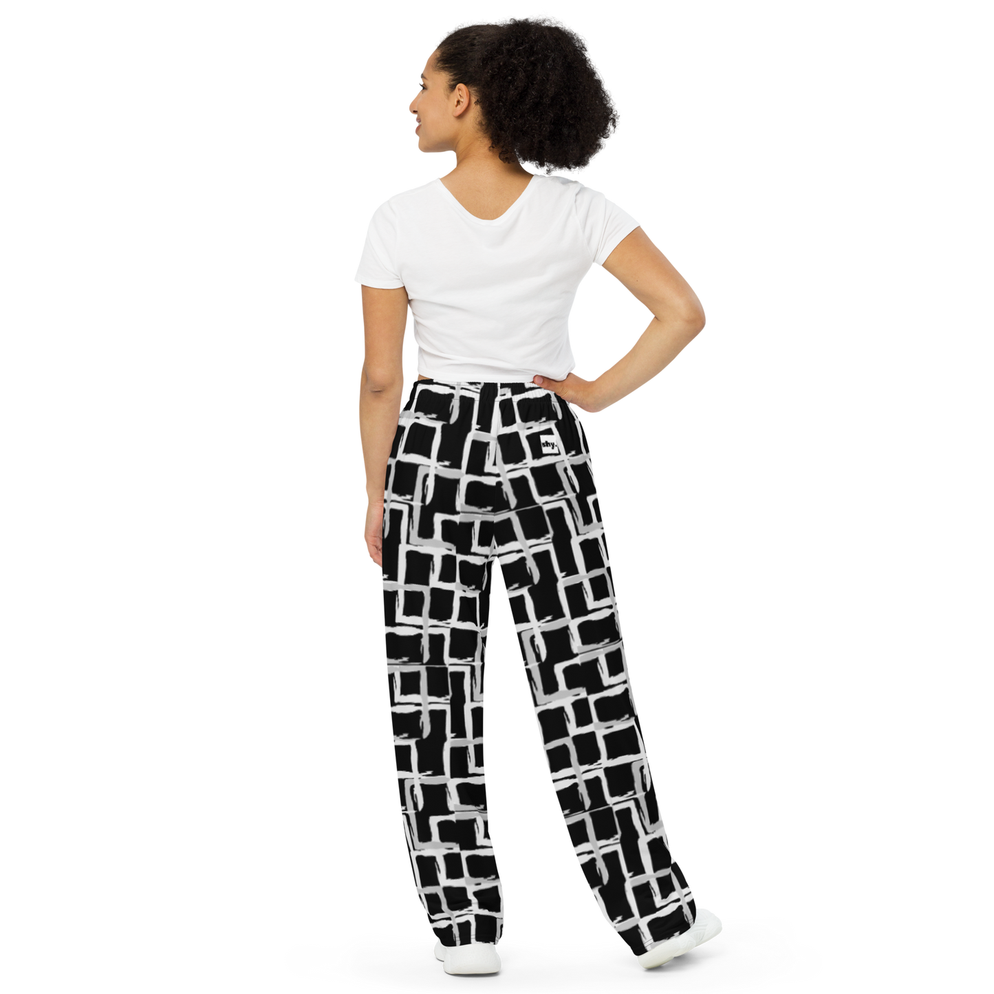 SIGNATURE SHYNEEN LABYRYNTH WIDE PANTS