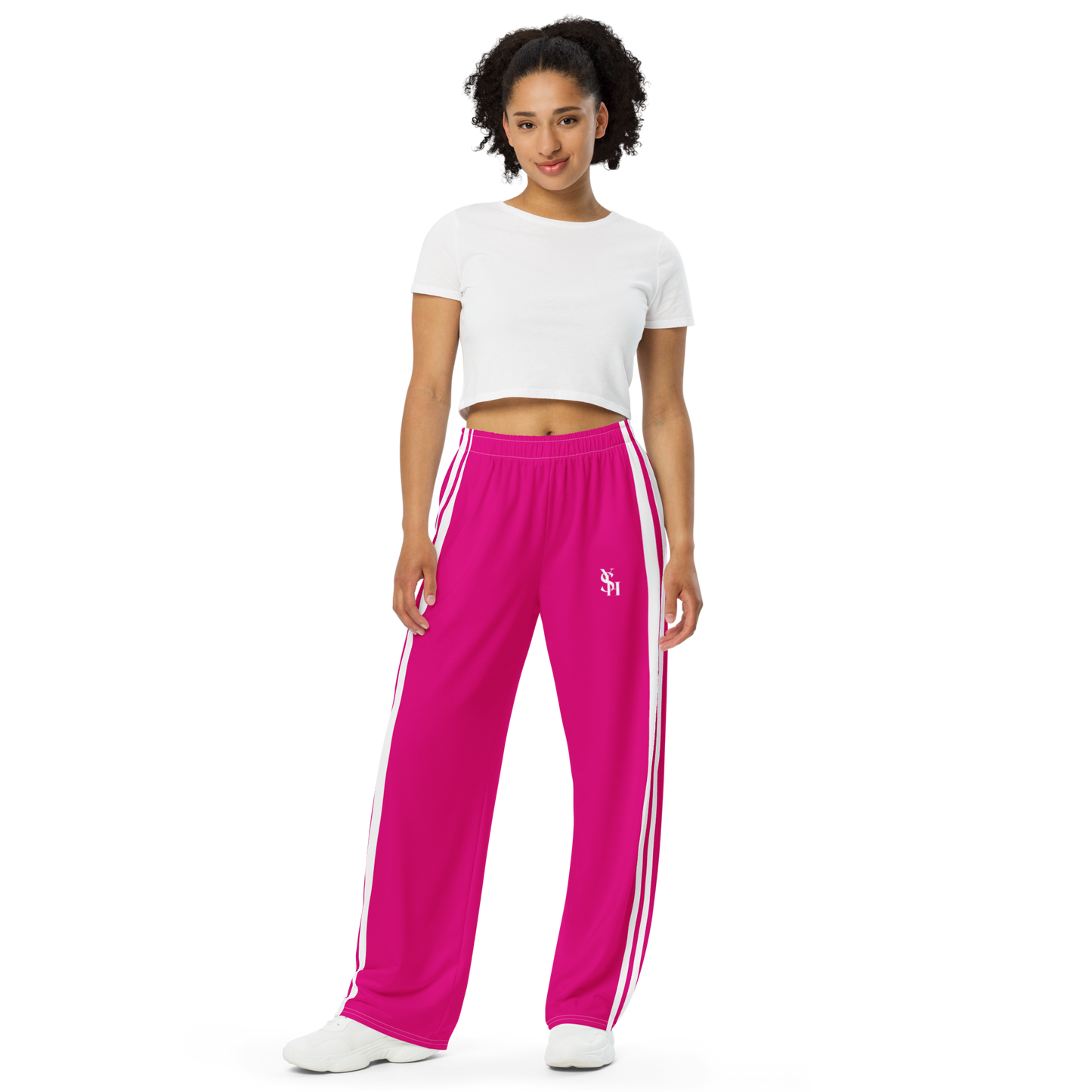 SWEET PINK CLASSIC TRACK PANTS