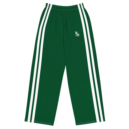 FOREST GREEN CLASSIC TRACK PANTS