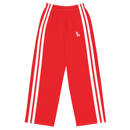 RED CLASSIC TRACK PANTS