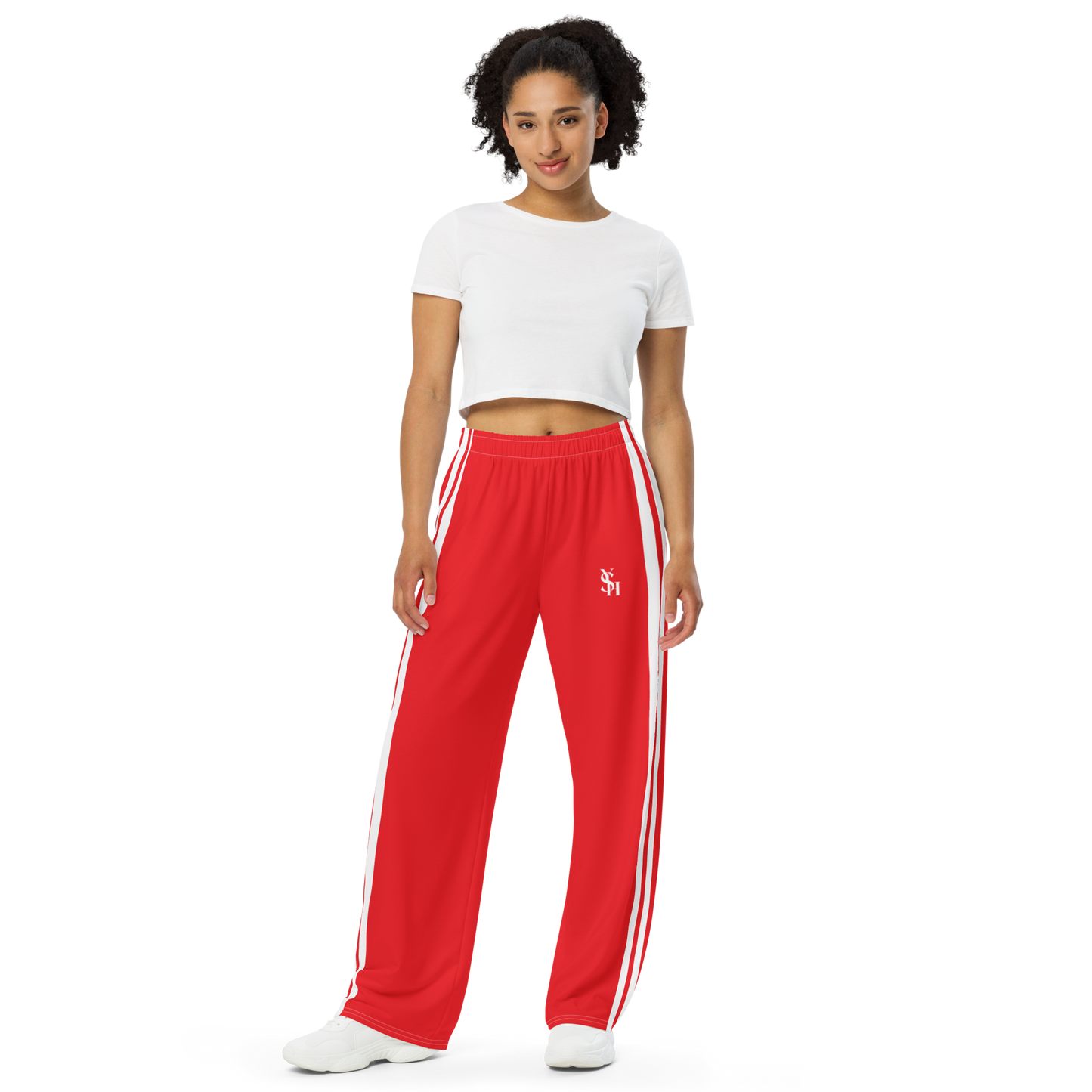 RED CLASSIC TRACK PANTS