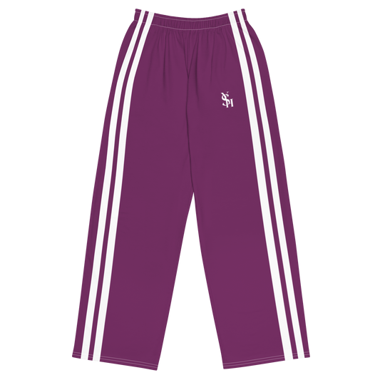 DARK PURPLE CLASSIC TRACK PANTS