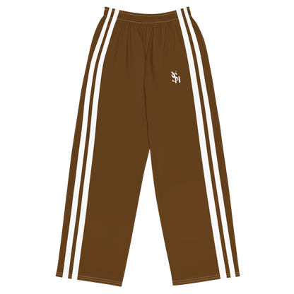 BROWN CLASSIC TRACK PANTS