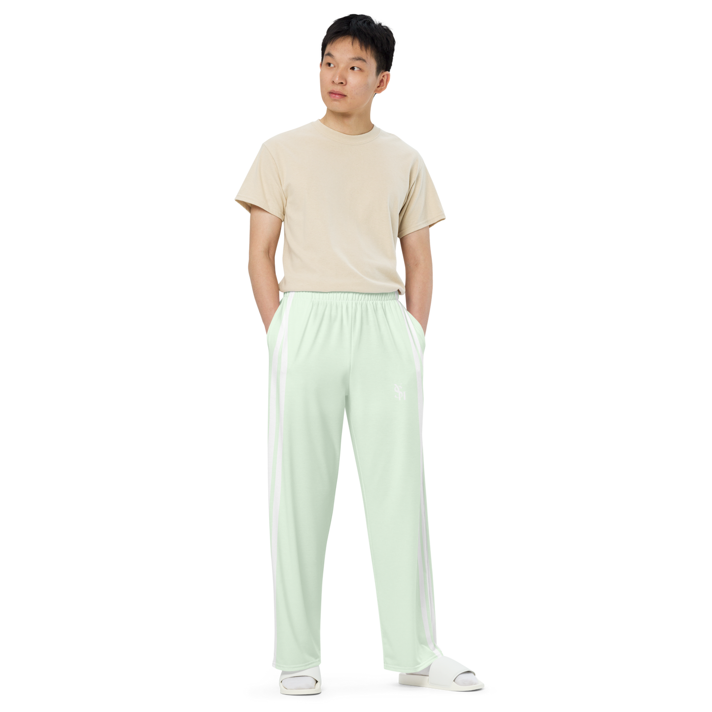 LIGHT GREEN CLASSIC TRACK PANTS