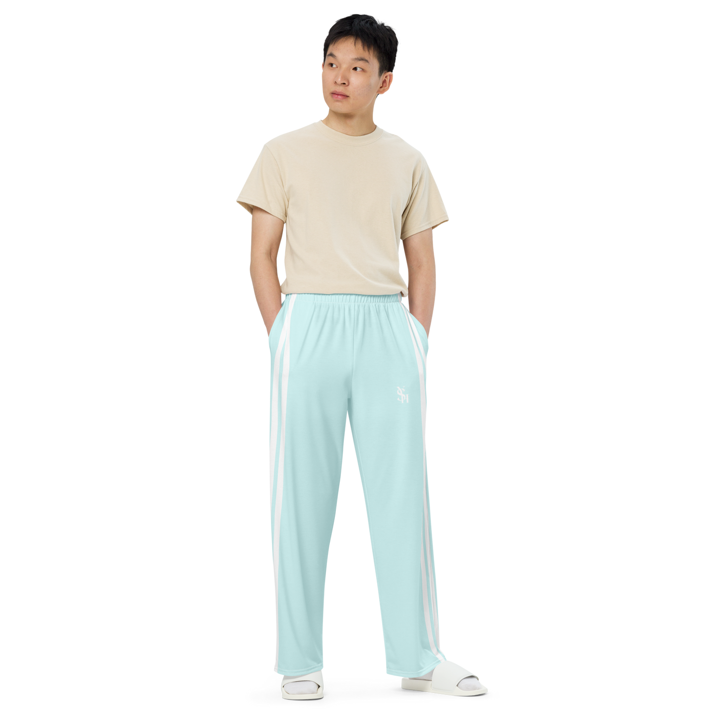 LIGHT BLUE CLASSIC TRACK PANTS