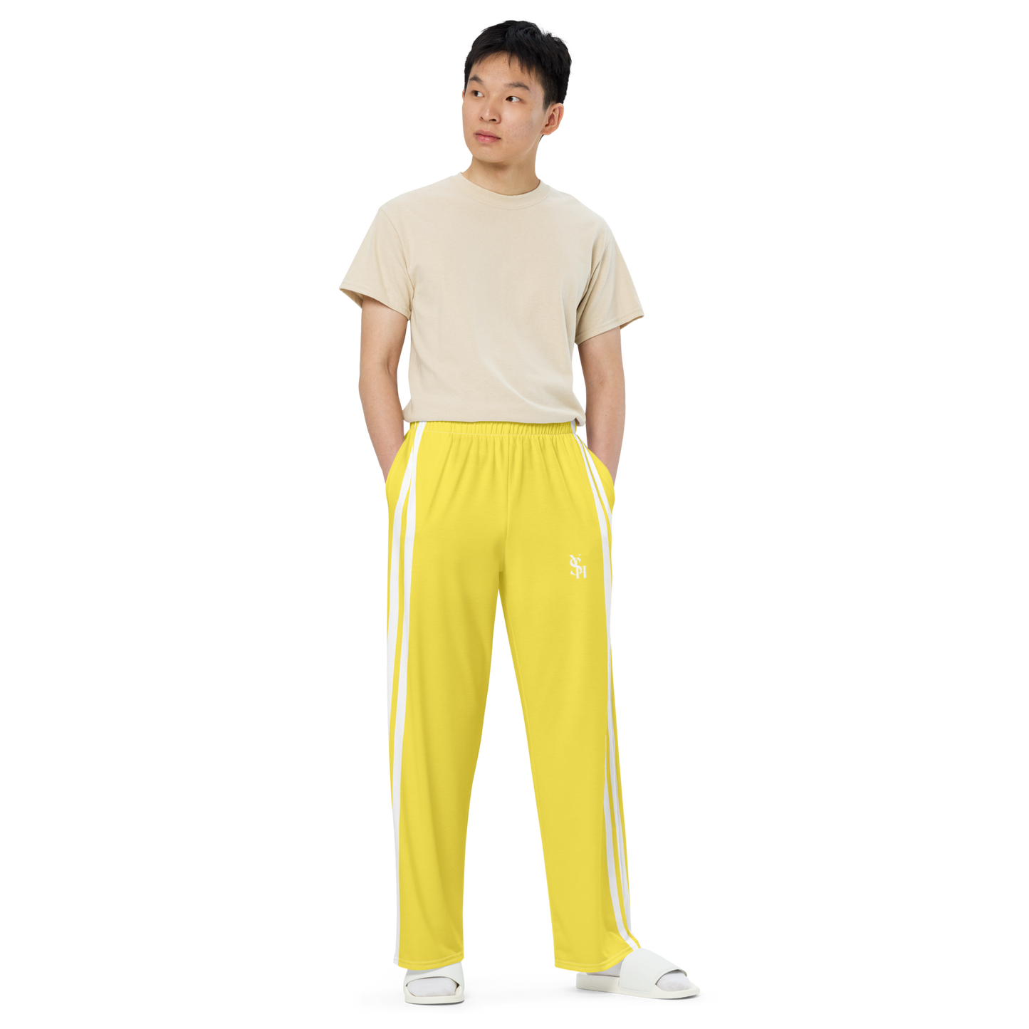 YELLOW CLASSIC TRACK PANTS