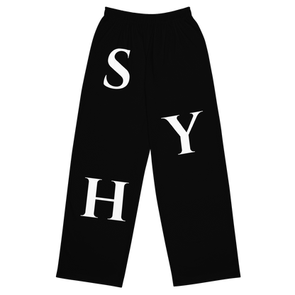 DOUBLE SIDED SHYNEEN LOGO  PANTS