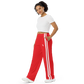 RED CLASSIC TRACK PANTS