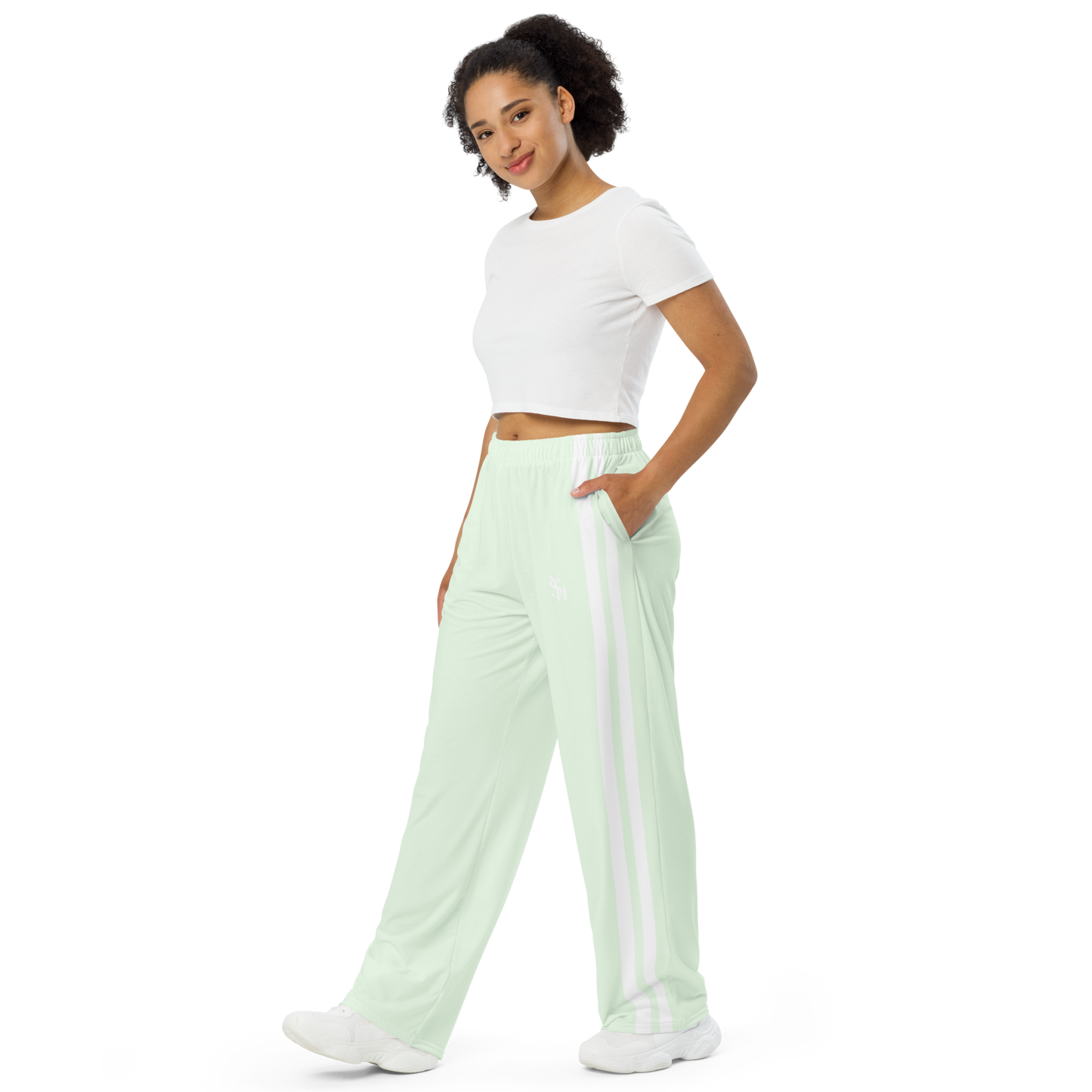 LIGHT GREEN CLASSIC TRACK PANTS