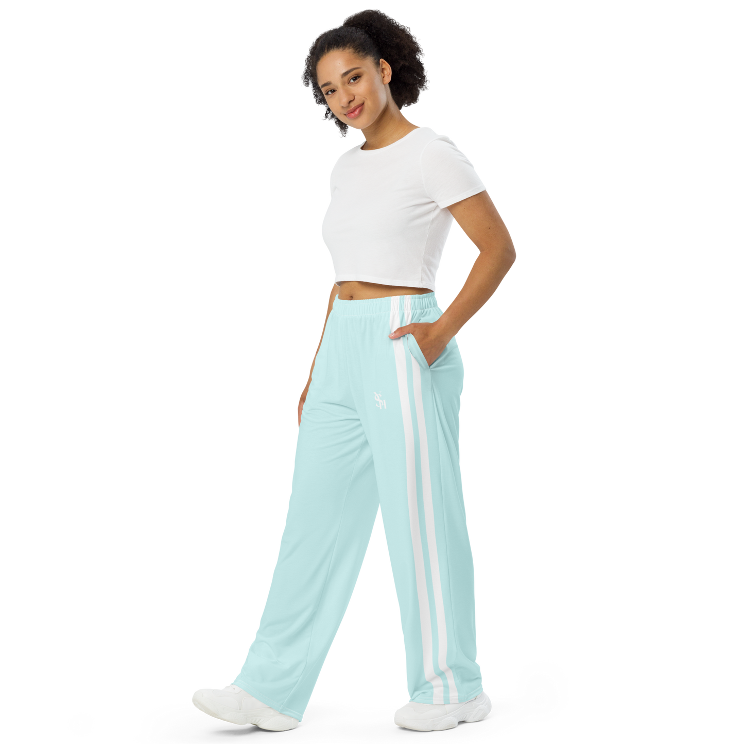 LIGHT BLUE CLASSIC TRACK PANTS