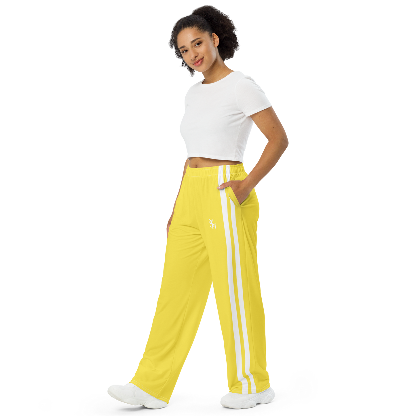 YELLOW CLASSIC TRACK PANTS