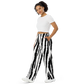 SIGNATURE SHYNEEN ZEBRA WIDE PANTS