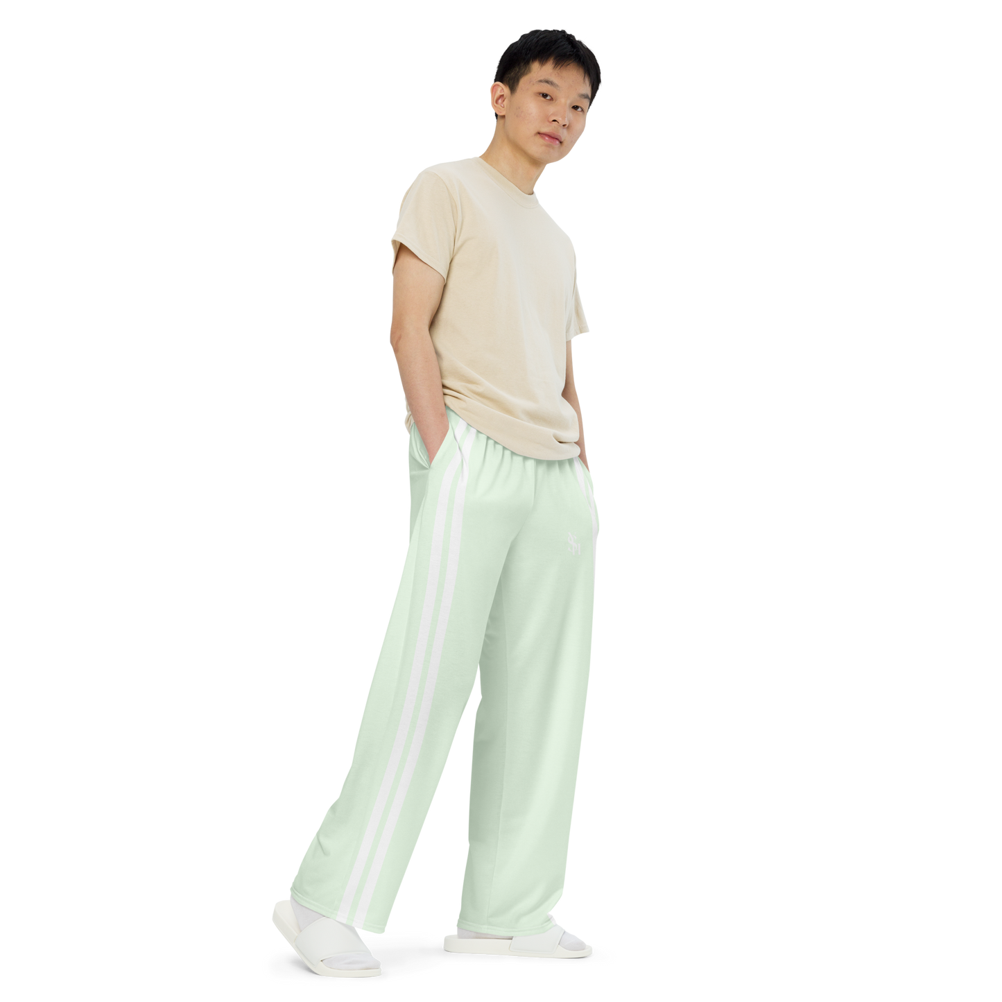 LIGHT GREEN CLASSIC TRACK PANTS