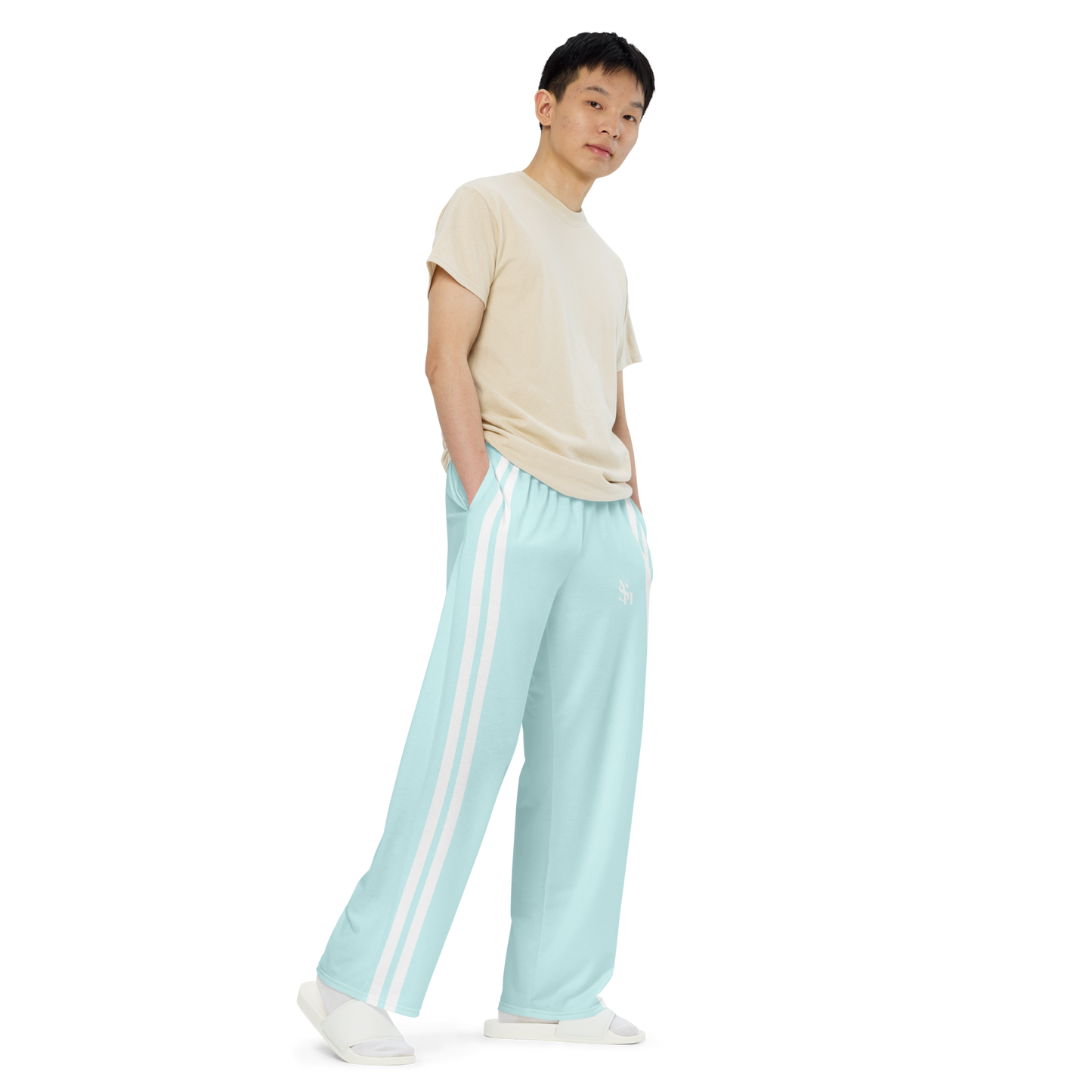 LIGHT BLUE CLASSIC TRACK PANTS