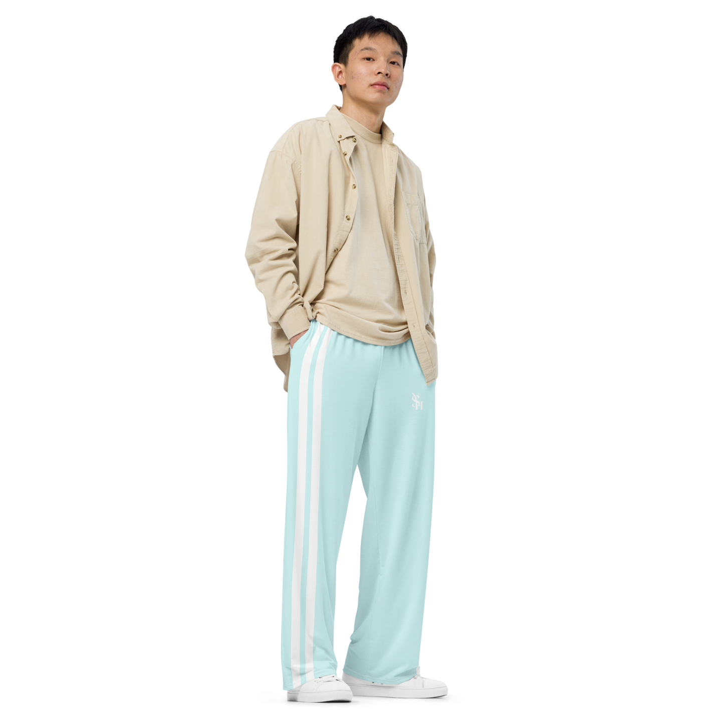 LIGHT BLUE CLASSIC TRACK PANTS