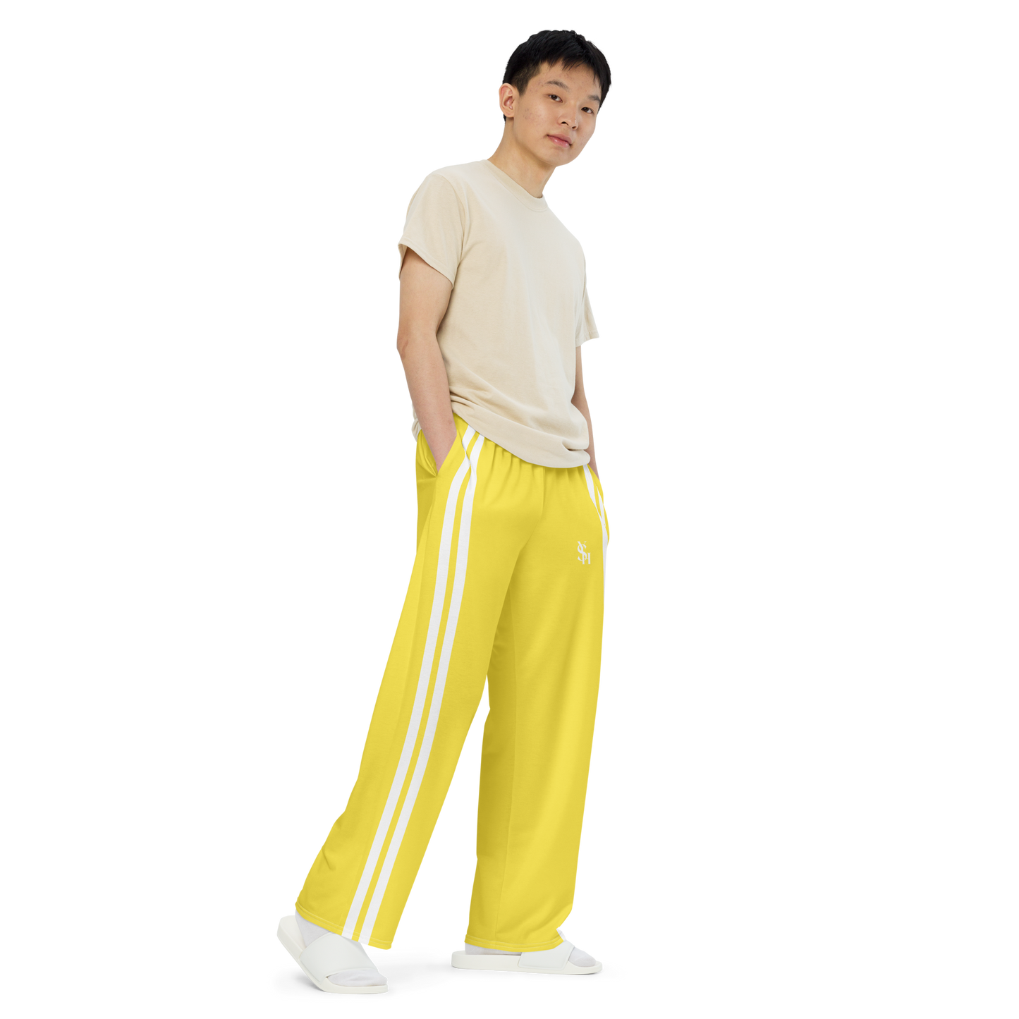 YELLOW CLASSIC TRACK PANTS