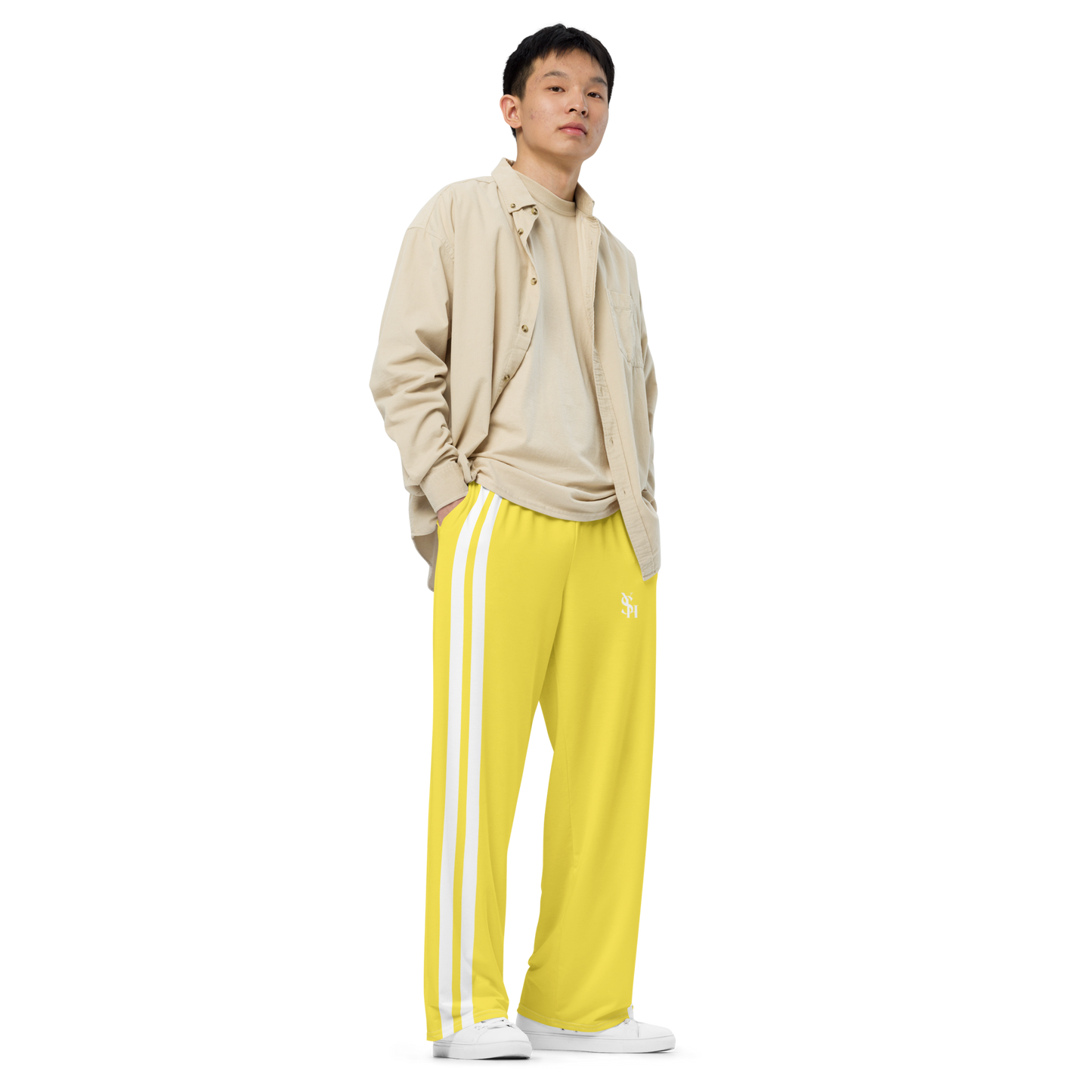 YELLOW CLASSIC TRACK PANTS