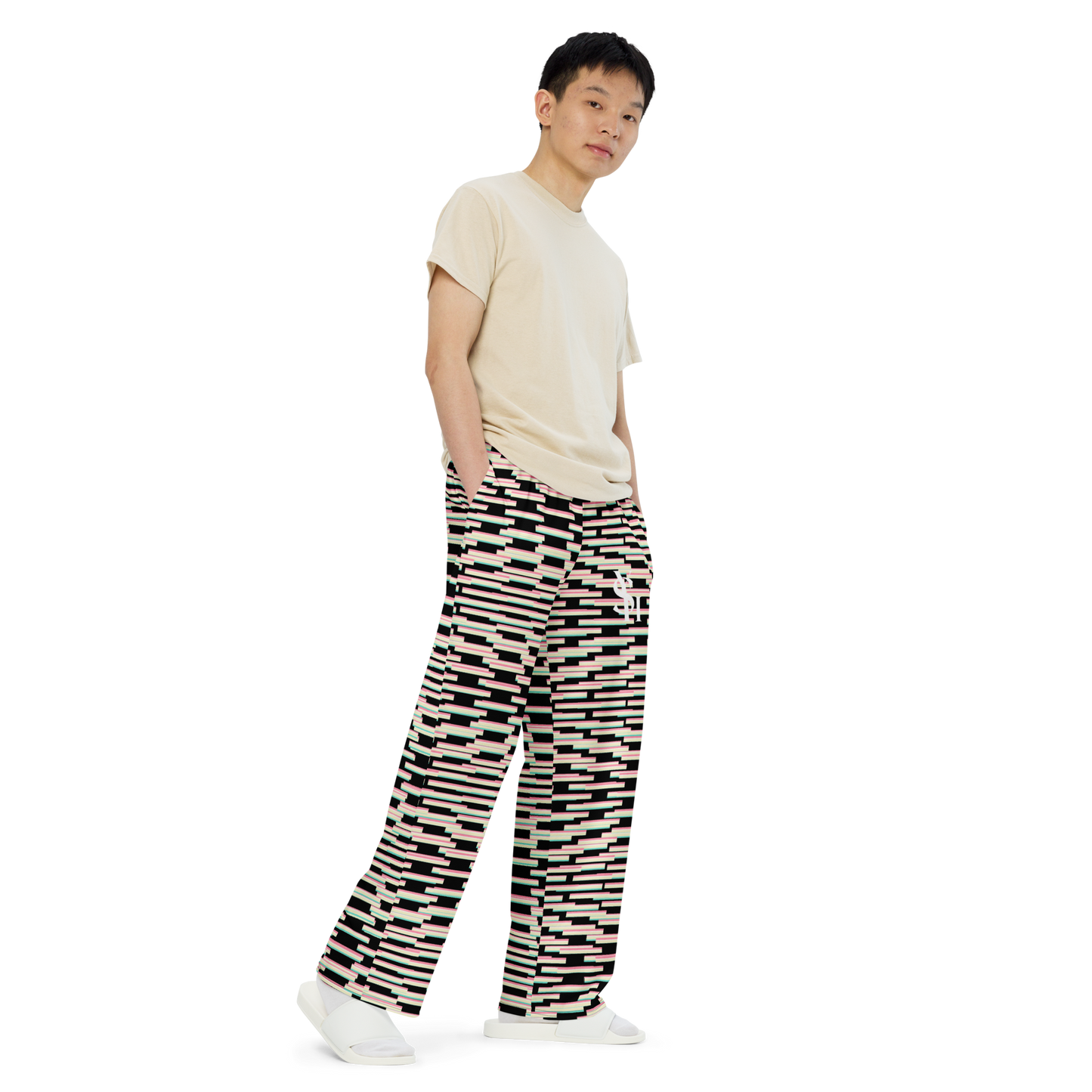 SIGNATURE CHEAT HORIZON WIDE PANTS