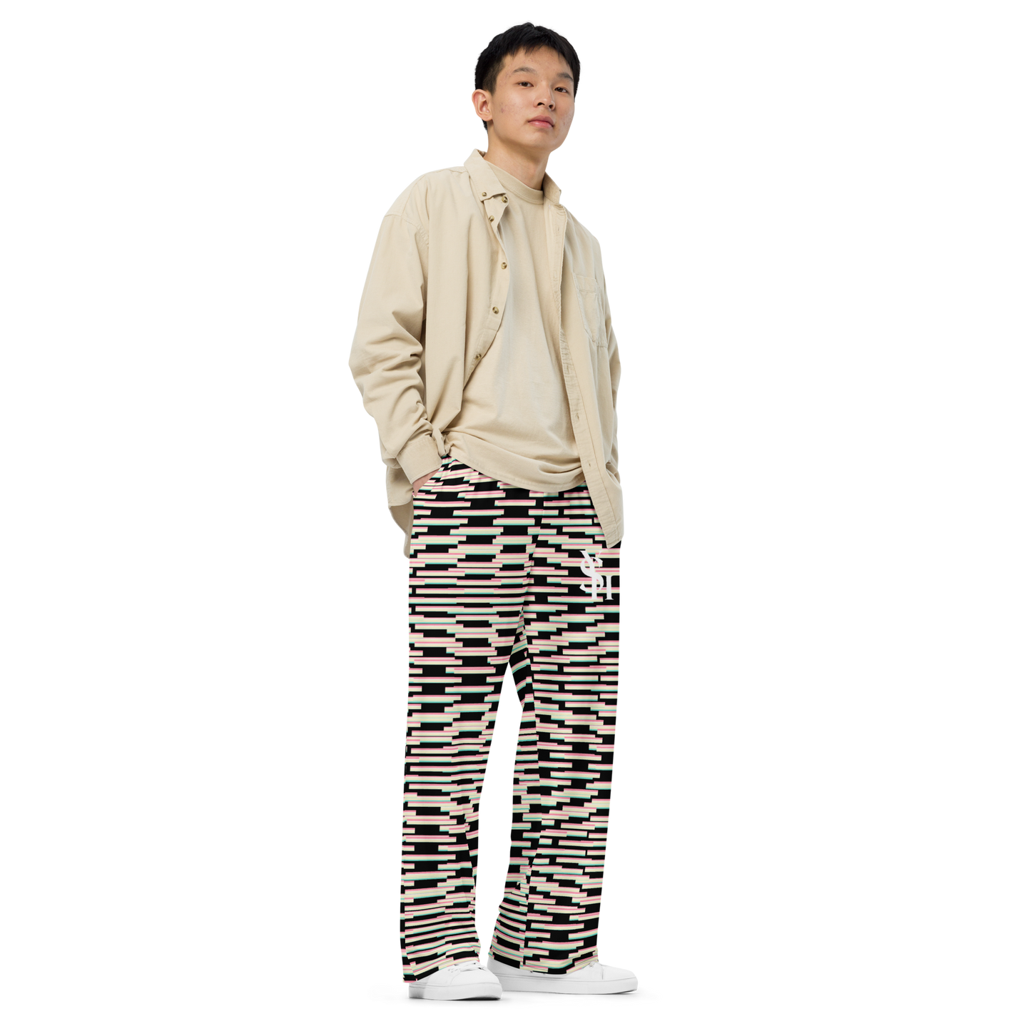 SIGNATURE CHEAT HORIZON WIDE PANTS