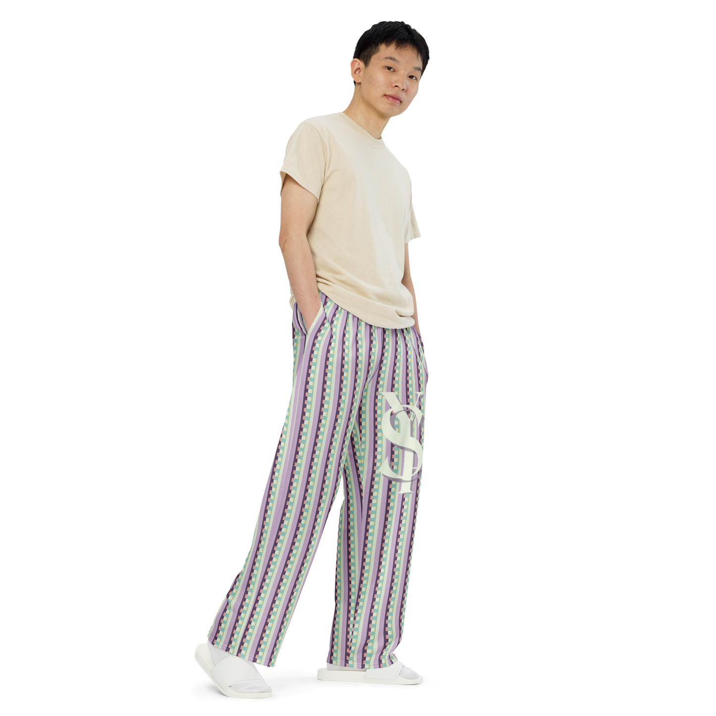 SIGNATURE BLUE CHALLENGE WIDE PANTS