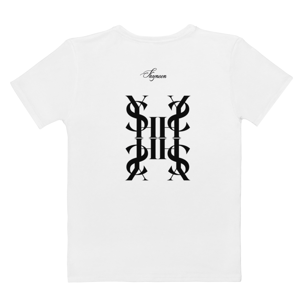 ANAGRAM WHITE SHYNEEN LOGO CLASSIC T-SHIRT