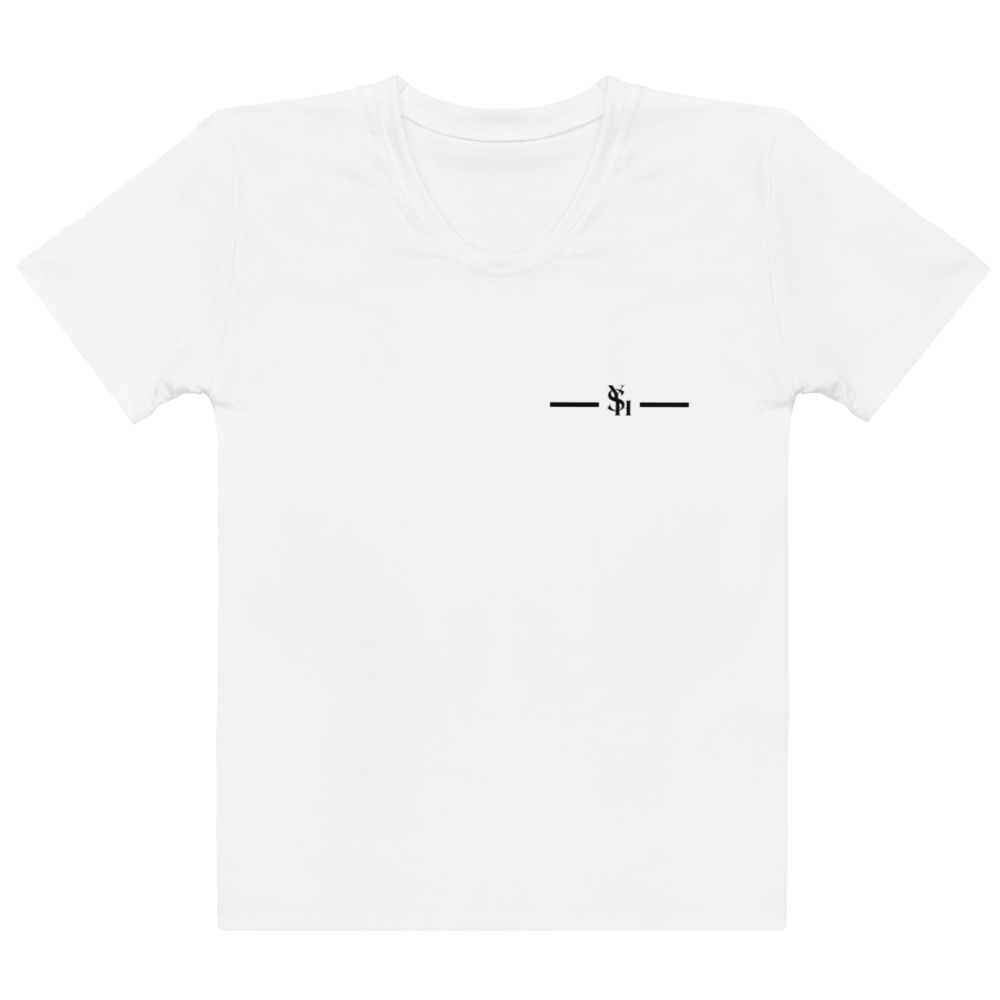 WHITE LINE LOGO T-SHIRT