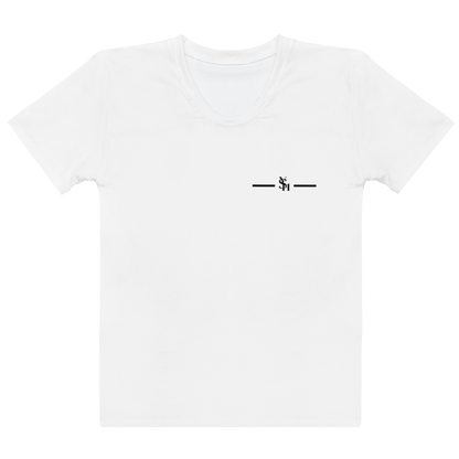 WHITE LINE LOGO T-SHIRT