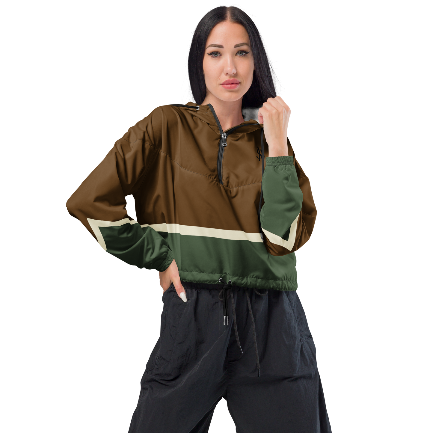 CROPPED WINDBREAKING JACKET