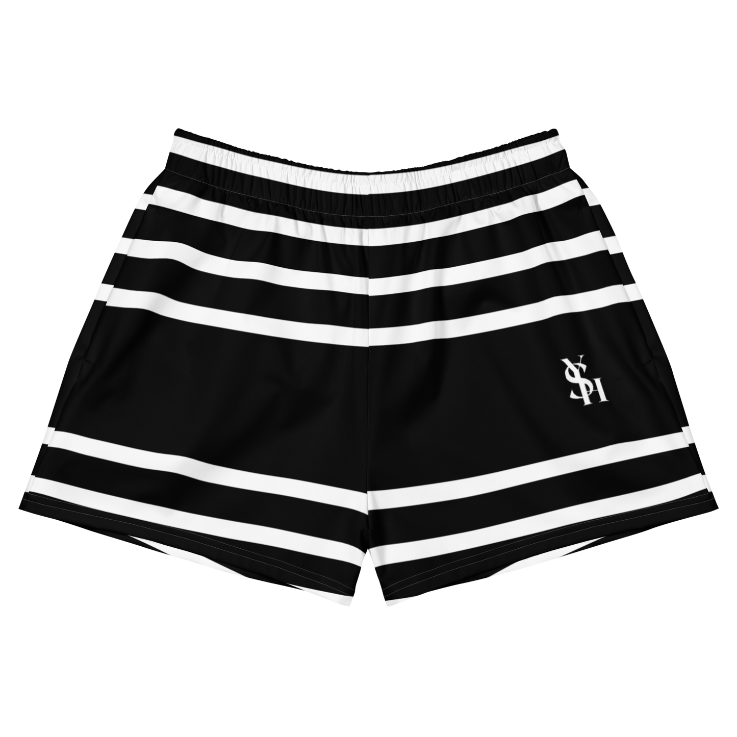 BLACK LOGO SPORT SHORT