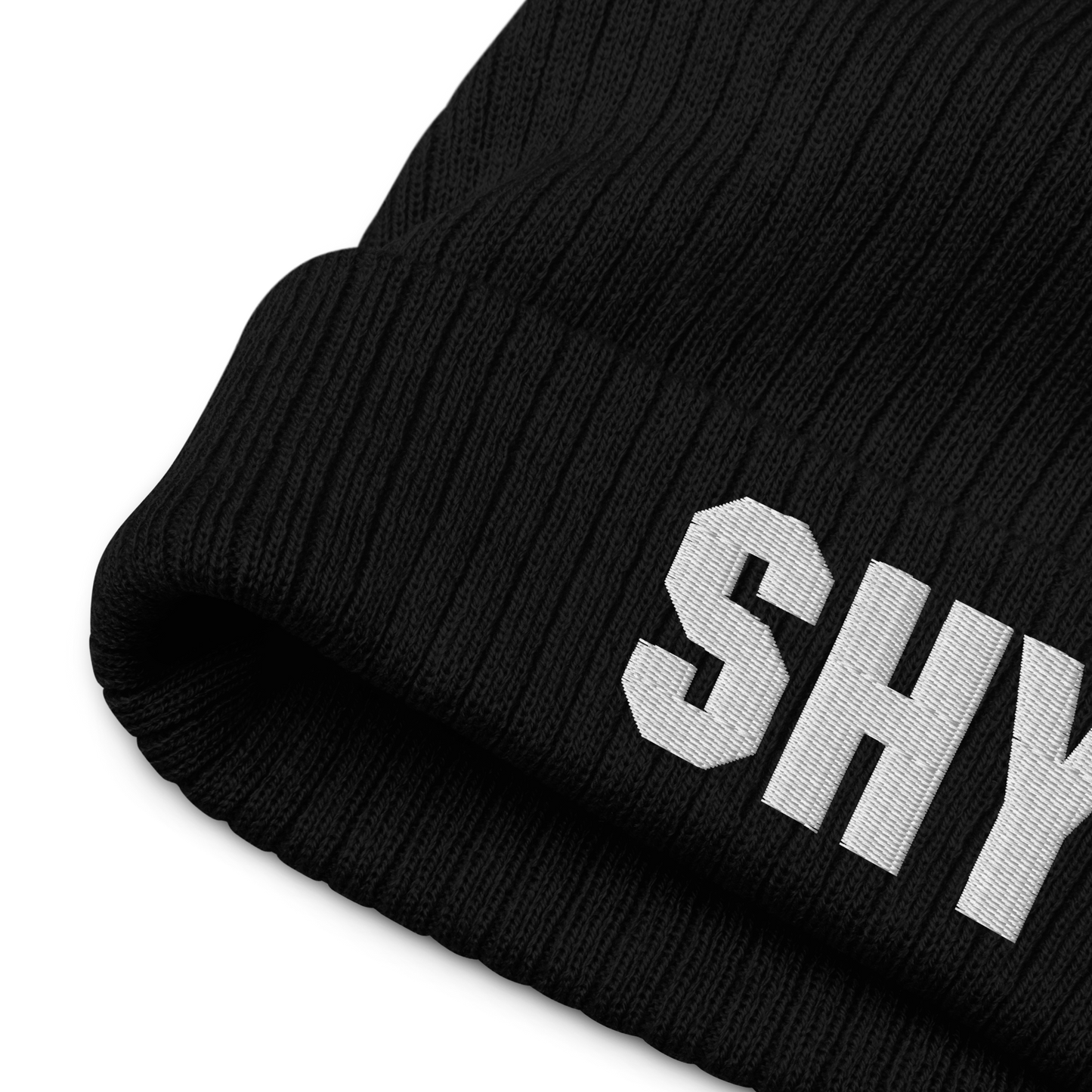 SHY LOGO BEANIE