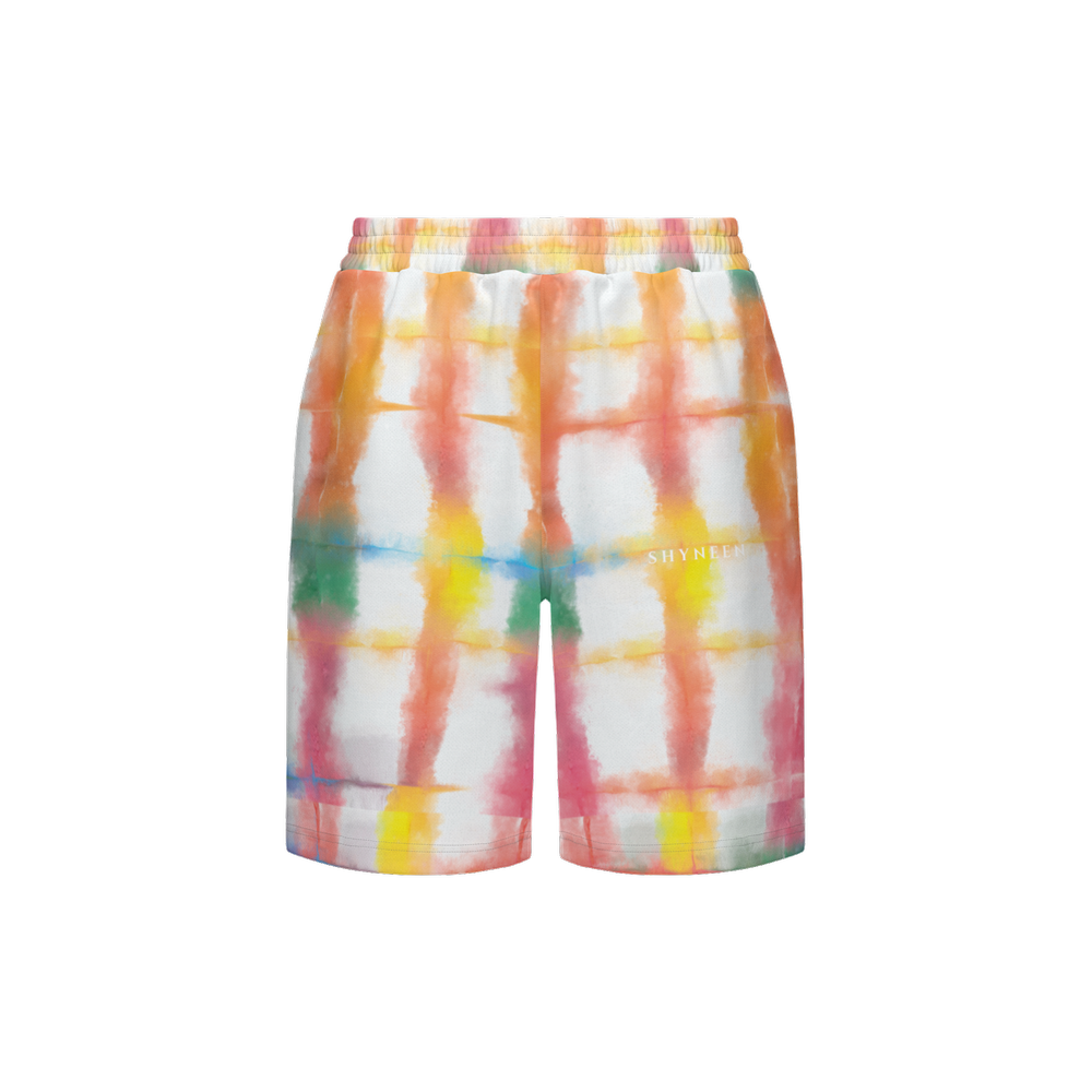 DYE-TIE COLORED BOWLING SHORT