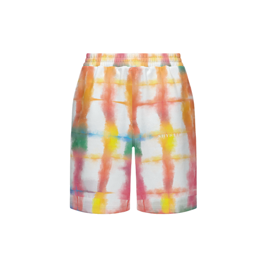 DYE-TIE COLORED BOWLING SHORT