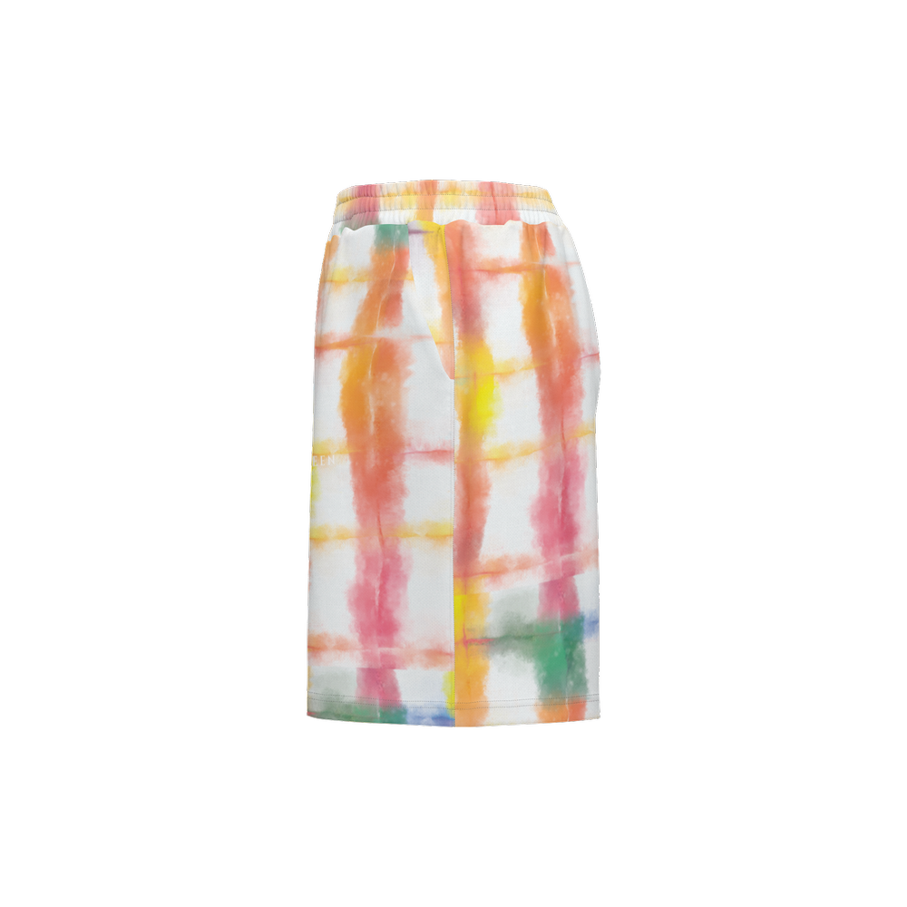 DYE-TIE COLORED BOWLING SHORT