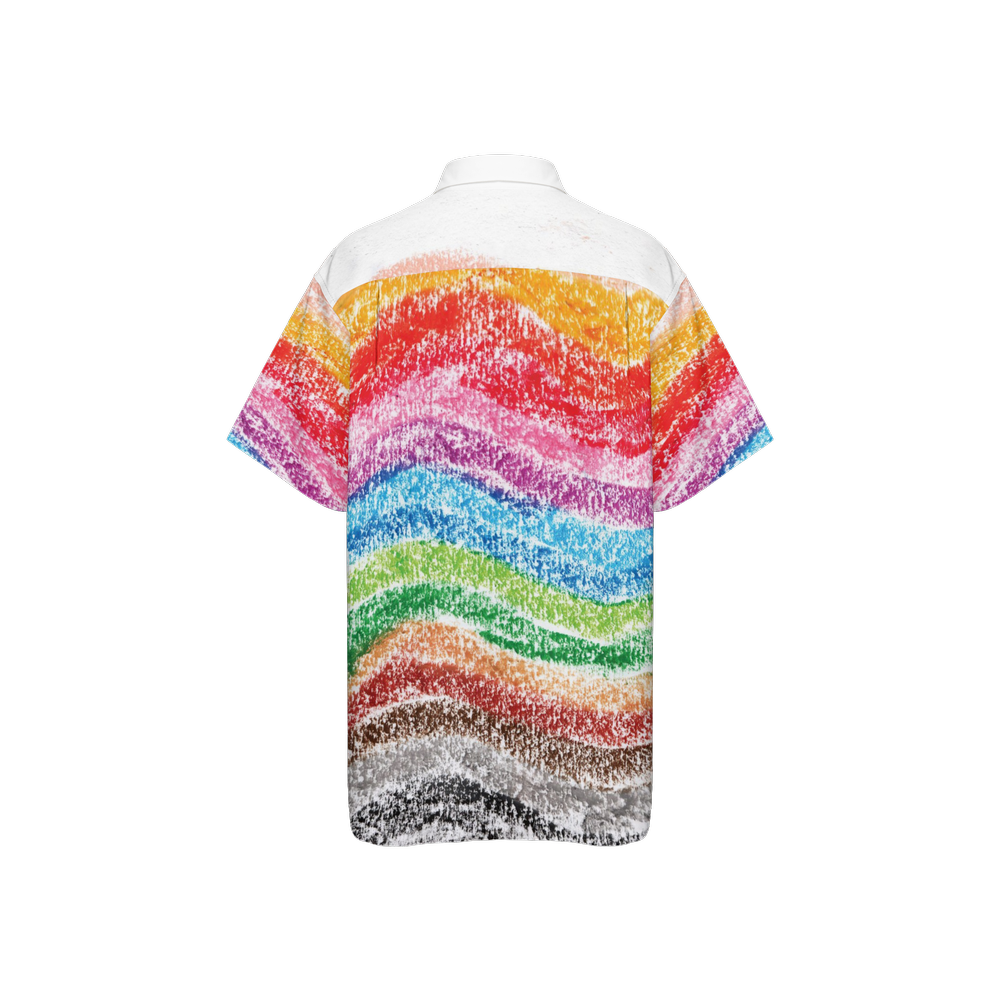 PENCIL EFFECT BOWLING SHIRT